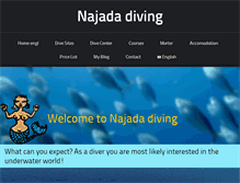 Tablet Screenshot of najada.com